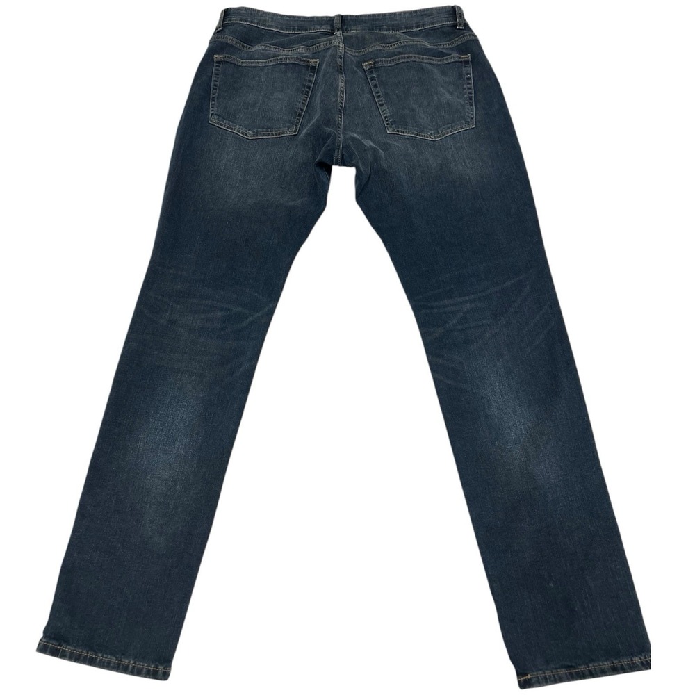 Warp + Weft HND Tokyo Skinny Men's Jeans Dark Blue 36x32 - Picture 3 of 6